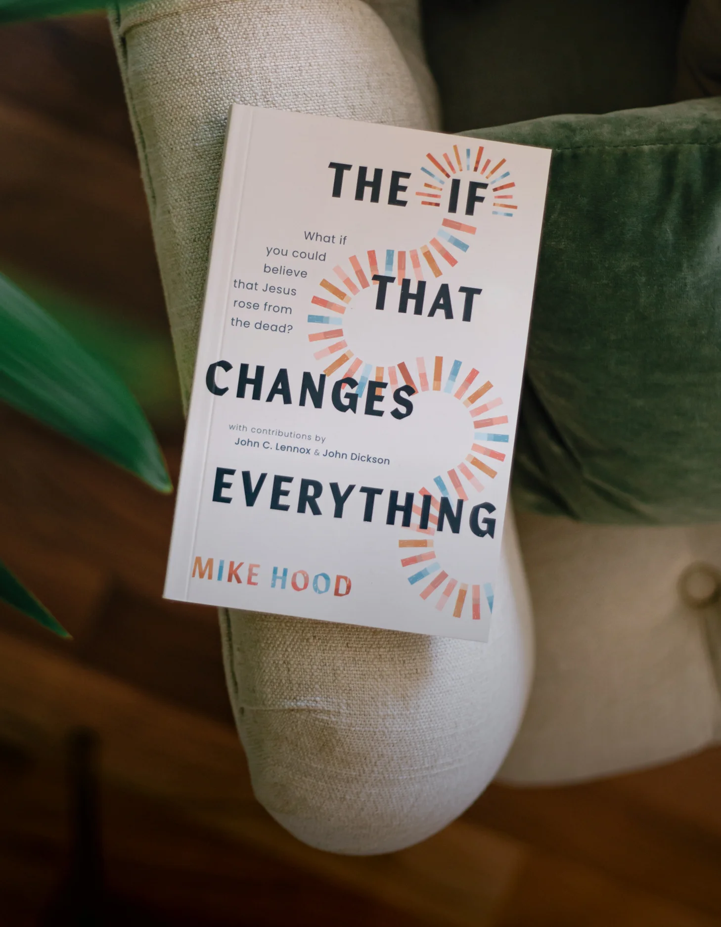 Photograph of The If That Changes Everything on a chair