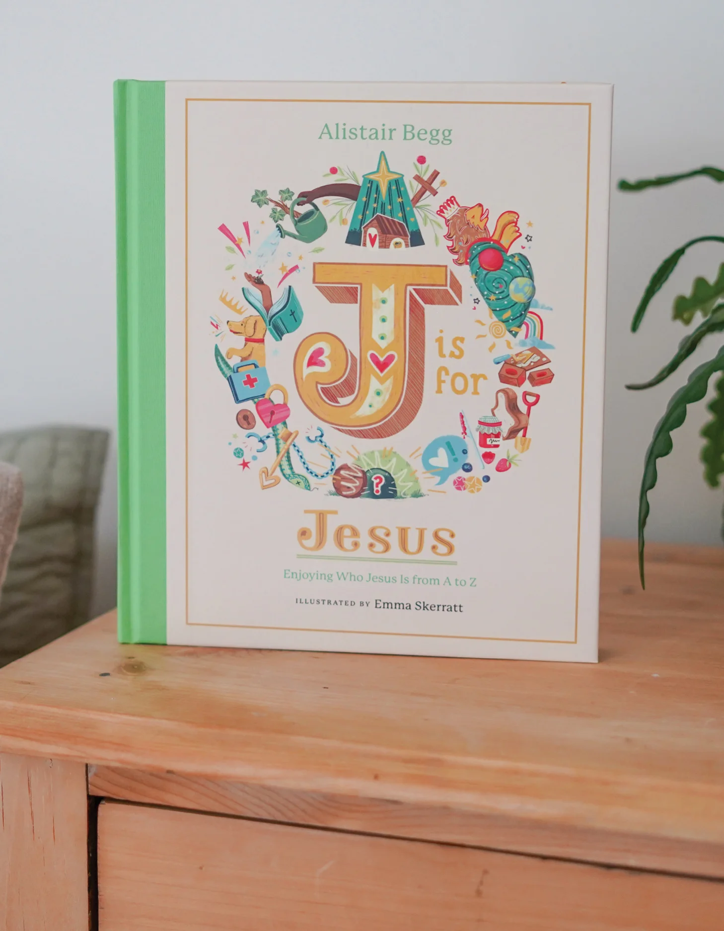 photograph of J is for Jesus