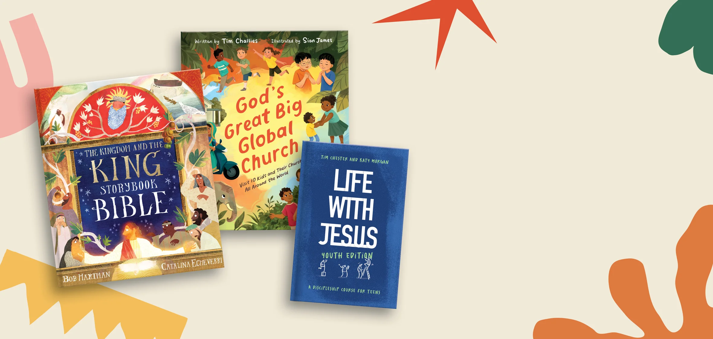 graphic featuring resources that are popular in Children & Youth Ministry