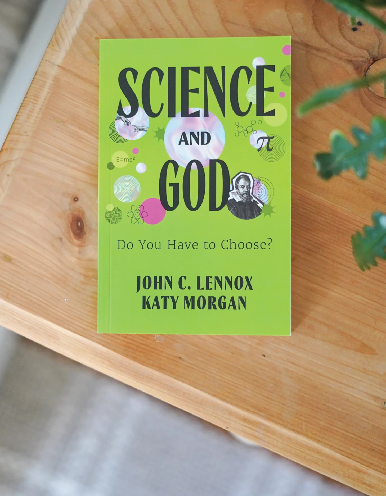 photograph of Science and God by John C. Lennox and Katy Morgan