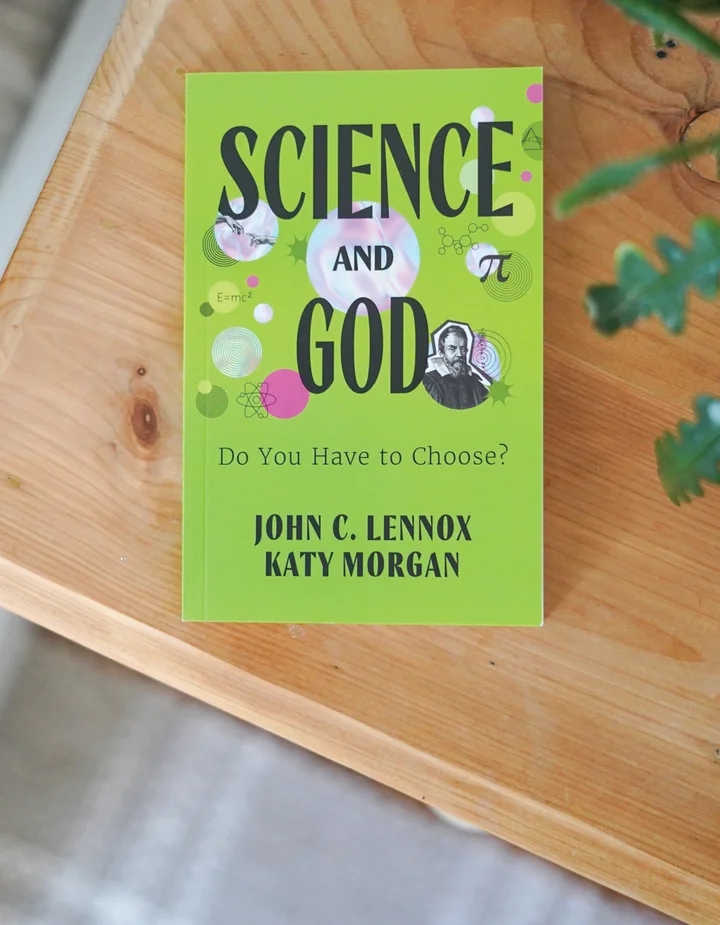 photograph of Science and God by John C. Lennox and Katy Morgan