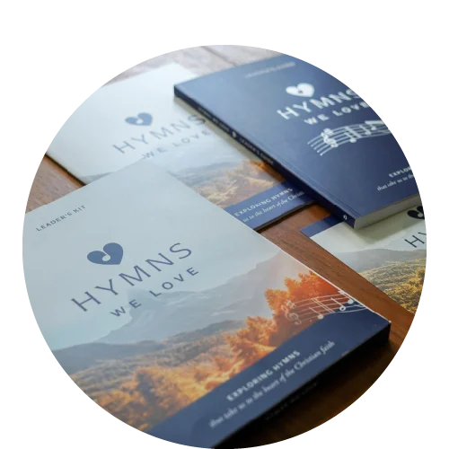 Photograph of Hymns We Love outreach curriculum