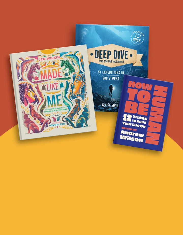 Graphic featuring Made Like Me, Deep Dive, and How to Be Human